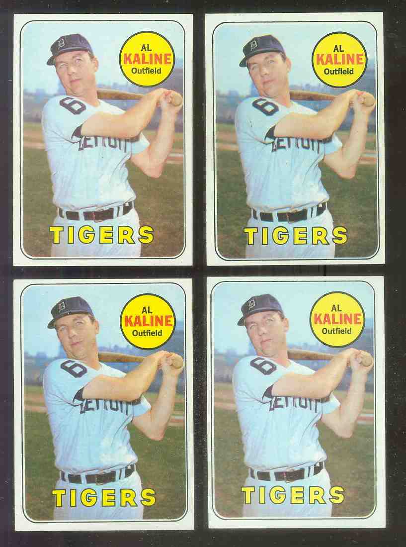 1969 Topps #410 Al Kaline [#esc] (Tigers) Baseball cards value