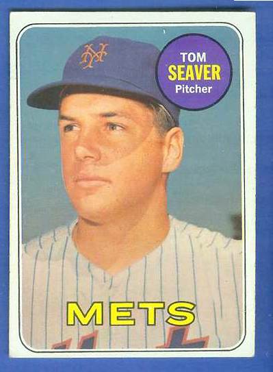 1969 Topps #480 Tom Seaver (Mets) Baseball cards value