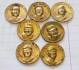  1969 Citgo coins - Lot of (7) different
