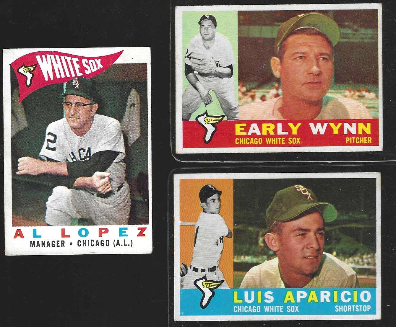 1960 Topps #240 Luis Aparicio [#] (White Sox) Baseball cards value