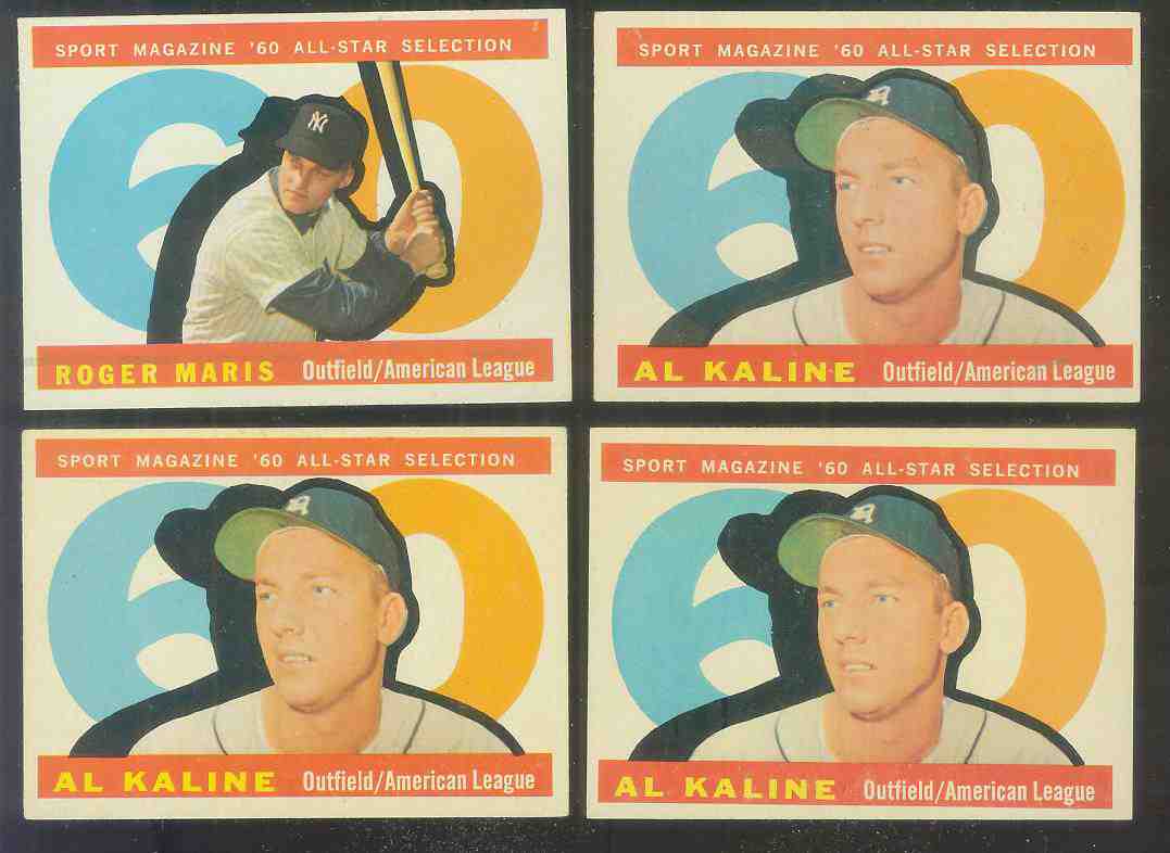 1960 Topps #561 Al Kaline All-Star SCARCE HIGH NUMBER [#bsc] (Tigers) Baseball cards value