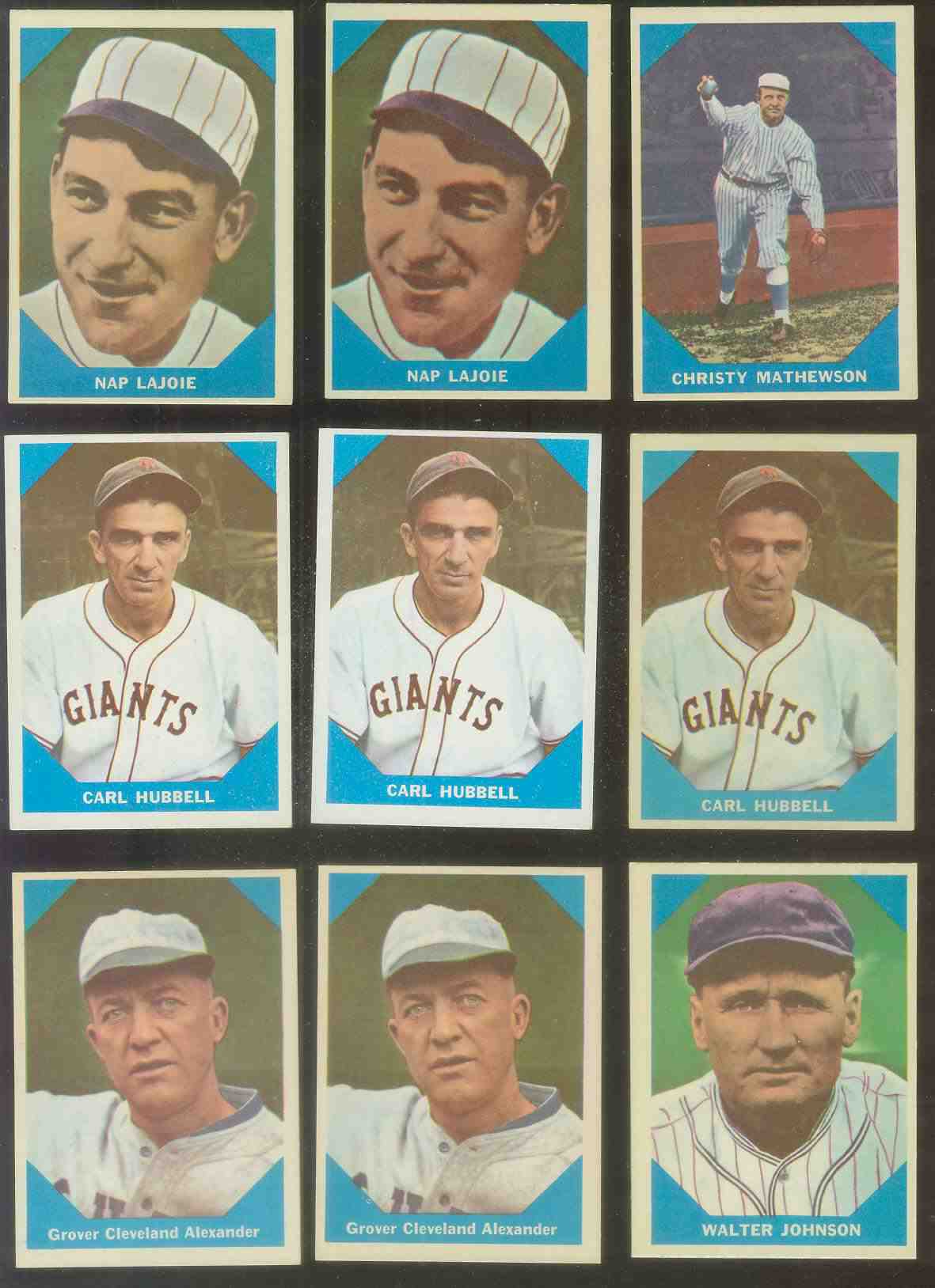 1960 Fleer #  4 Carl Hubbell (Giants) Baseball cards value