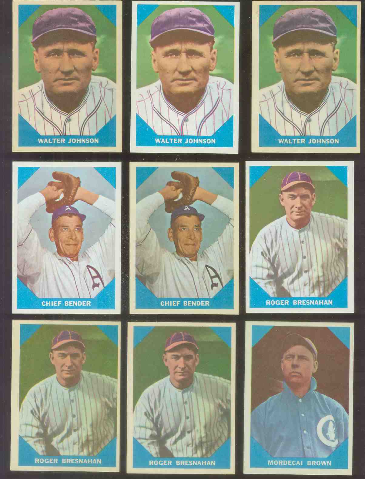 1960 Fleer #  7 Chief Bender (Philadelphia A's) Baseball cards value