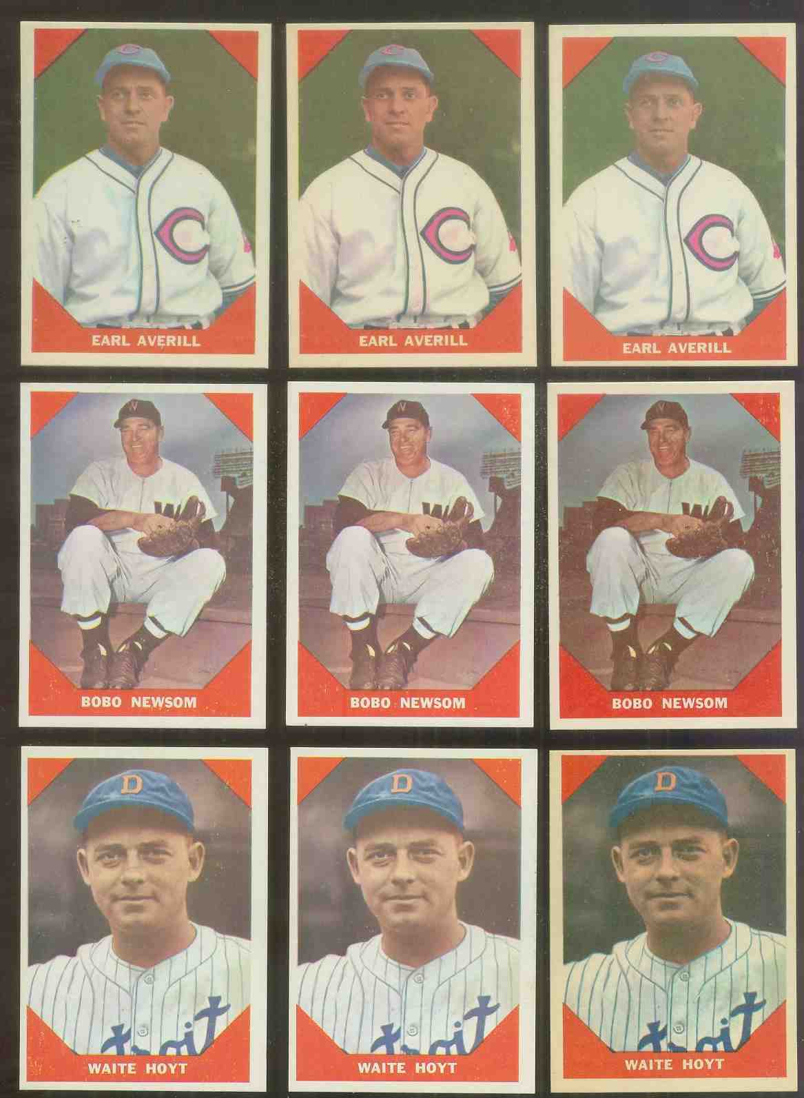 1960 Fleer # 71 Earl Averill (Indians) Baseball cards value