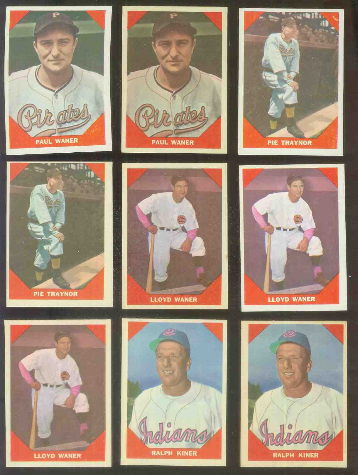 1960 Fleer # 79 Ralph Kiner (Indians) Baseball cards value