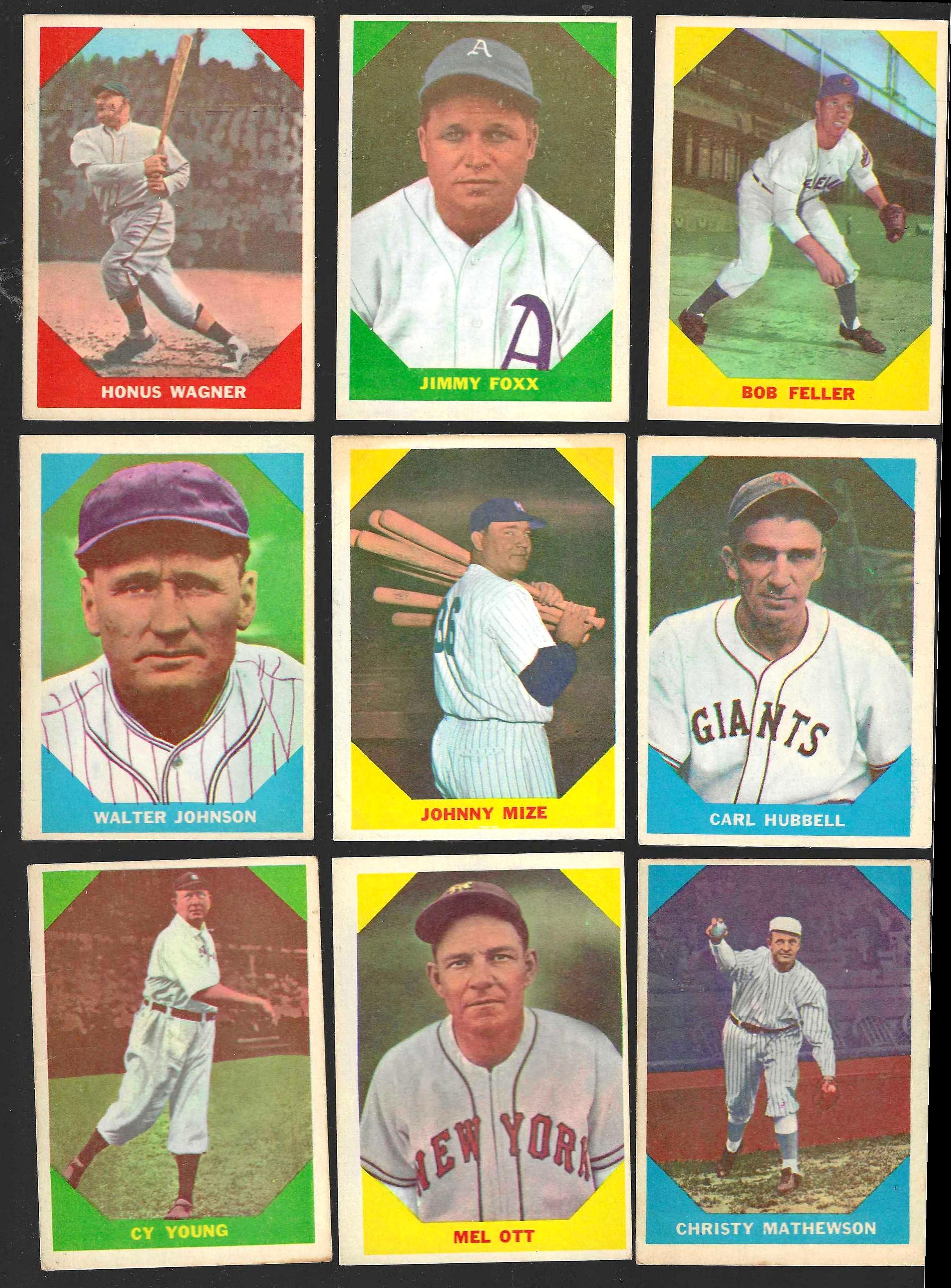 1960 Fleer  - Near Set/Lot (74/79) Baseball cards value