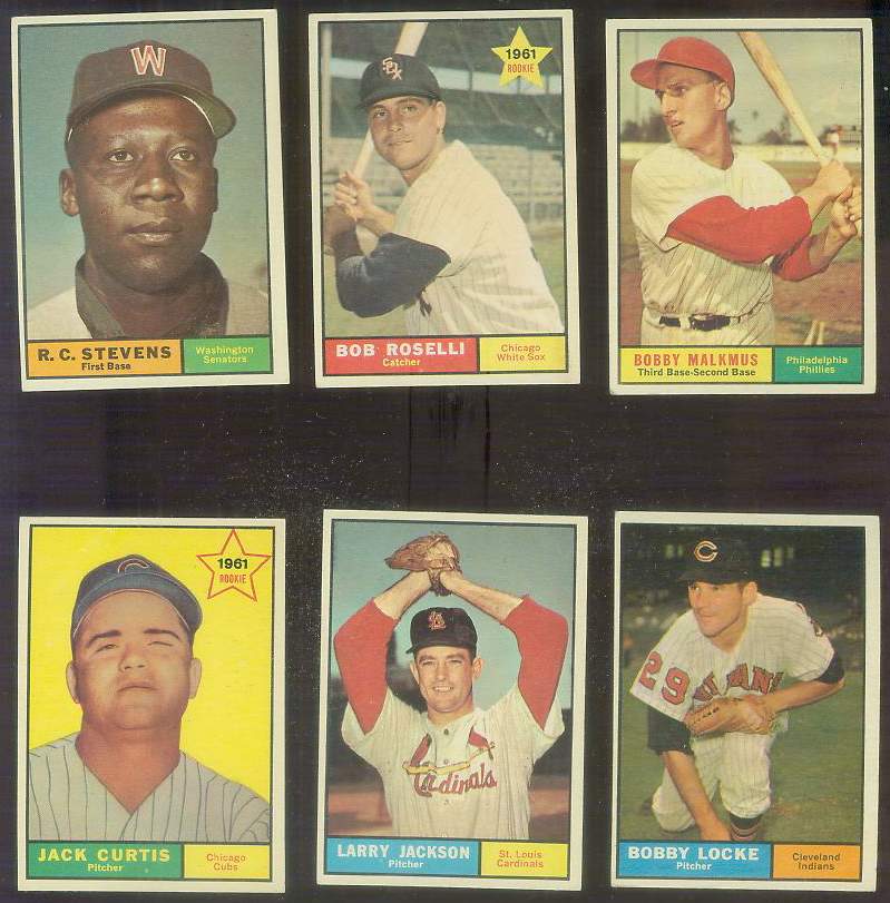 1961 Topps #535 Larry Jackson SCARCE HIGH # (Cardinals) Baseball cards value