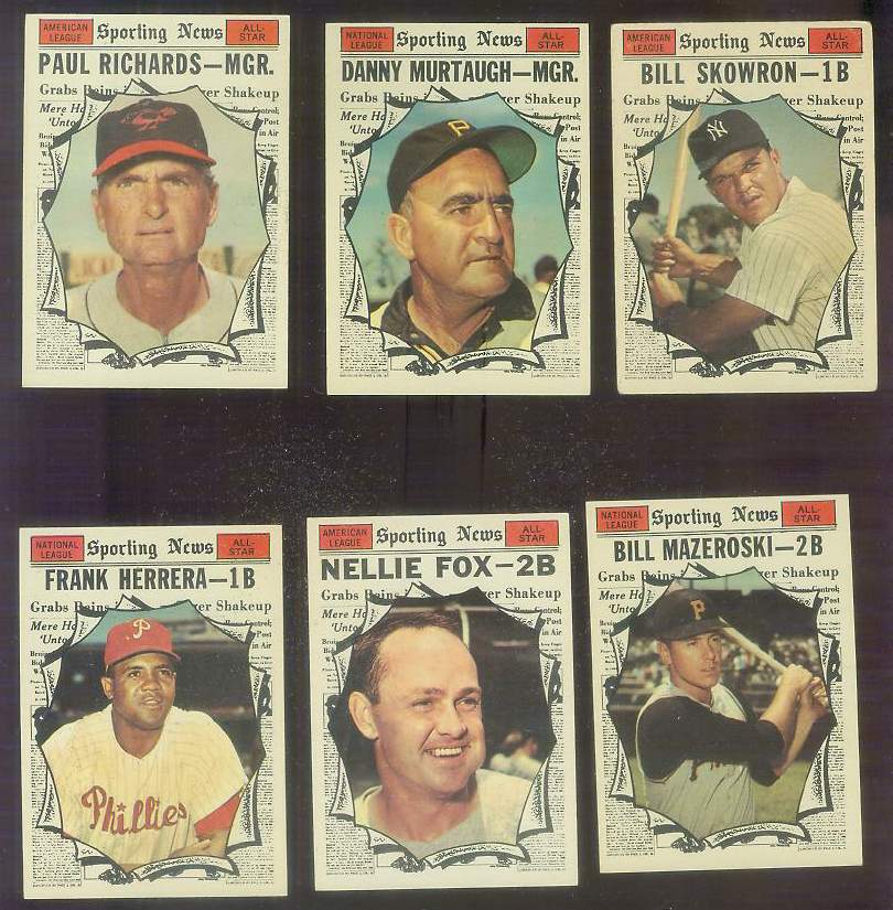 1961 Topps #571 Bill Mazeroski All-Star SCARCE HIGH # (Pirates) Baseball cards value