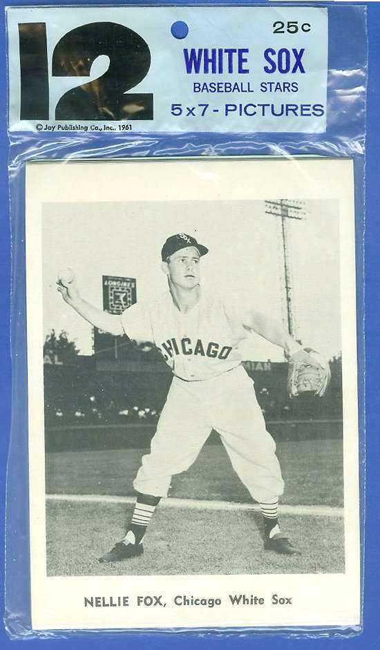 1961 WHITE SOX Jay Publishing Photos TEAM SET (12 photos) Baseball cards value