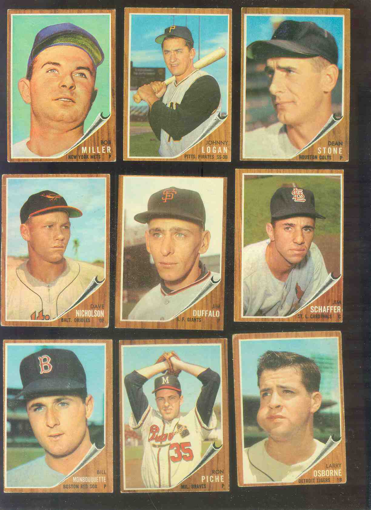 1962 Topps #579 Jim Schaffer SHORT PRINT [#x] HIGH #.(Cardinals) Baseball cards value