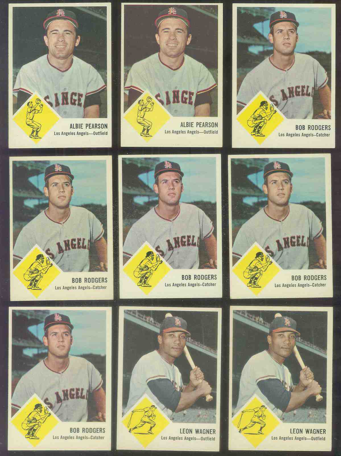 1963 Fleer #20 Bob Rodgers (Angels) Baseball cards value