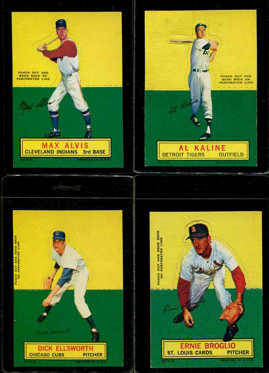 1964 Topps Stand-Ups/Standups - Max Alvis [#dsc] (Indians) Baseball cards value