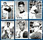 1969 Topps DECKLE EDGE  - COMPLETE SET 33 Die-Cut inserts w/HALL-of-FAMERS