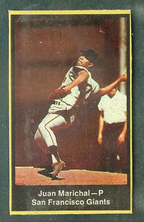 1969 Nabisco Flakes - Juan Marichal [thin border variation] (Giants) Baseball cards value