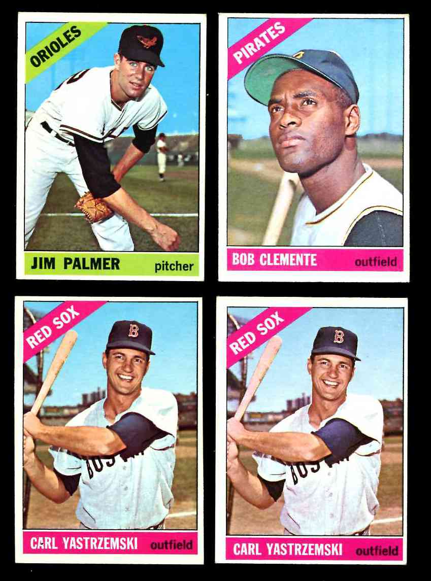 1966 Topps #.70 Carl Yastrzemski [#b] (Red Sox) Baseball cards value