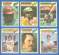 1977 Topps Cloth Stickers  - SUPERSTAR Lot of (6) Packed w/HALL-OF-FAMERS