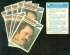 1977 Topps Cloth Stickers #21 Jim 'Catfish' Hunter - Lot of (10) (Yankees)