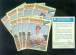 1977 Topps Cloth Stickers #.5 Bert Blyleven - Lot of (10) (Rangers)
