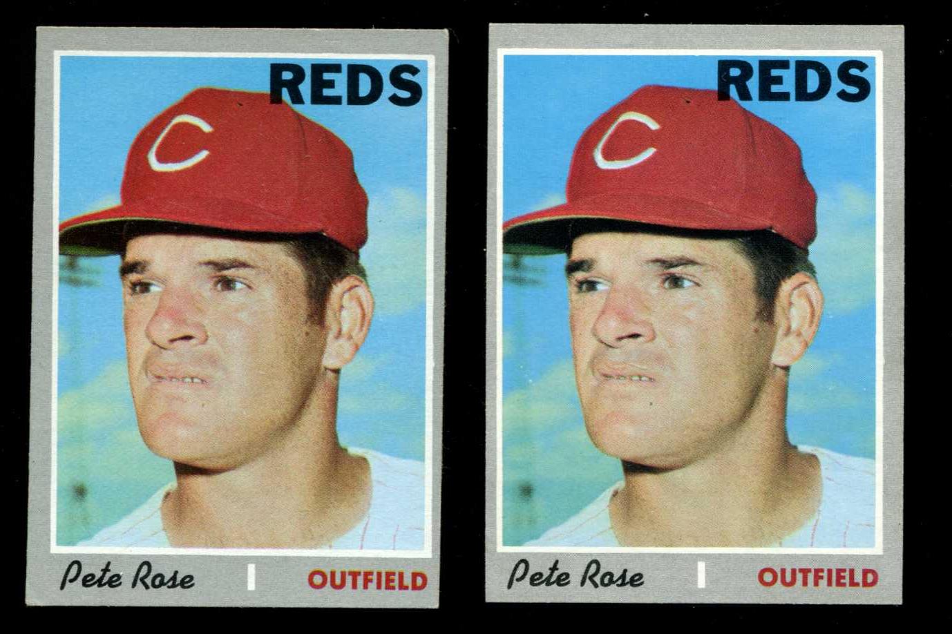 1970 Topps #580 Pete Rose [#a] (Reds) Baseball cards value