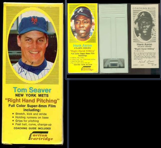1970 Action Cartridge - Tom Seaver COMPLETE BOX, FILM CARTRIDGE & Guide Baseball cards value