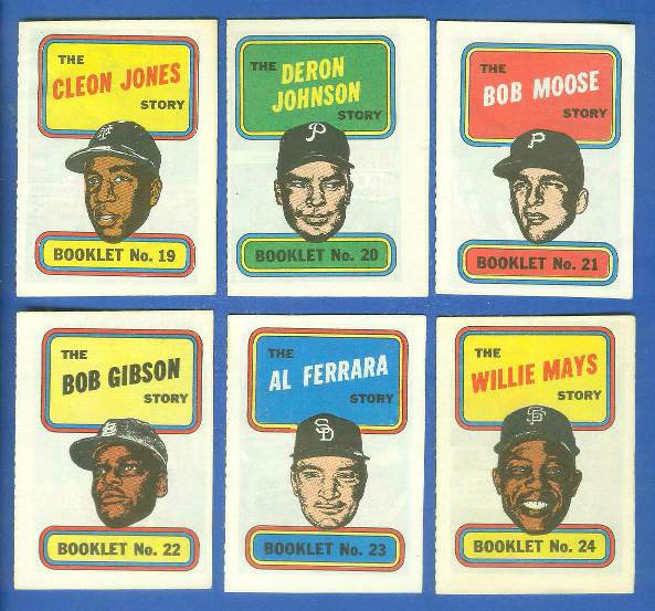 1970 Topps Comic Booklets #22 Bob Gibson (Cardinals) Baseball cards value