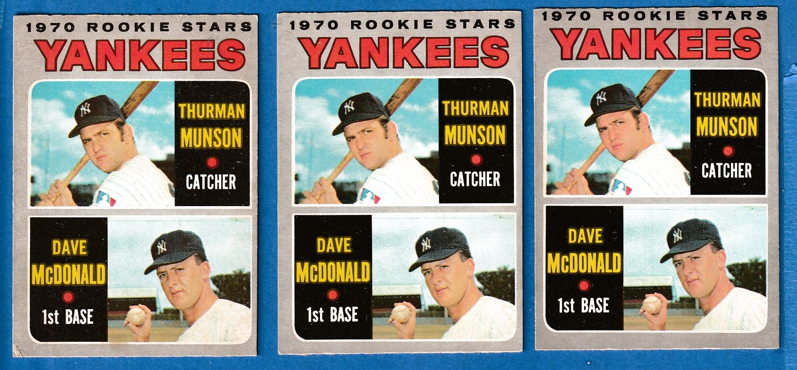 1970 O-Pee-Chee/OPC #189 THURMAN MUNSON ROOKIE (Yankees) Baseball cards value