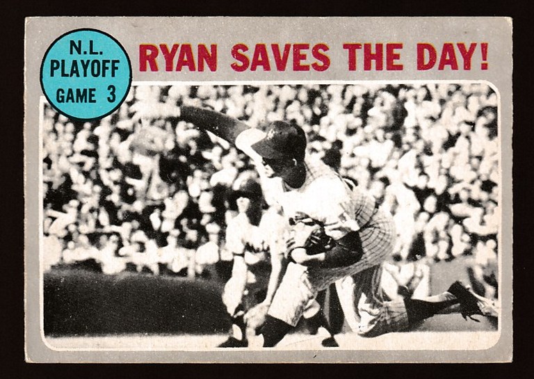 1970 O-Pee-Chee/OPC #197 NOLAN RYAN - 'N.L Playoff Game #3' Baseball cards value
