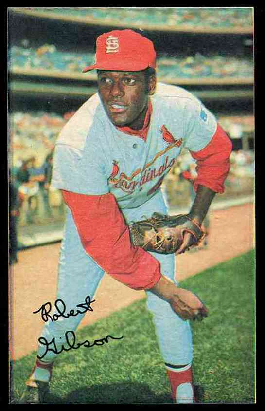 1970 Topps SUPER PROOF - Bob Gibson [Blank-Back] (Cardinals) Baseball cards value