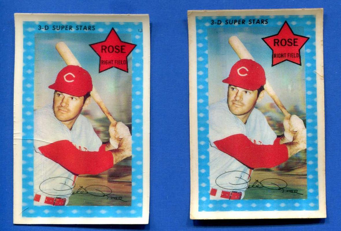 1971 Kellogg's #65a Pete Rose @1970 XOGRAPH [#x] (RBI 53/486) Baseball cards value
