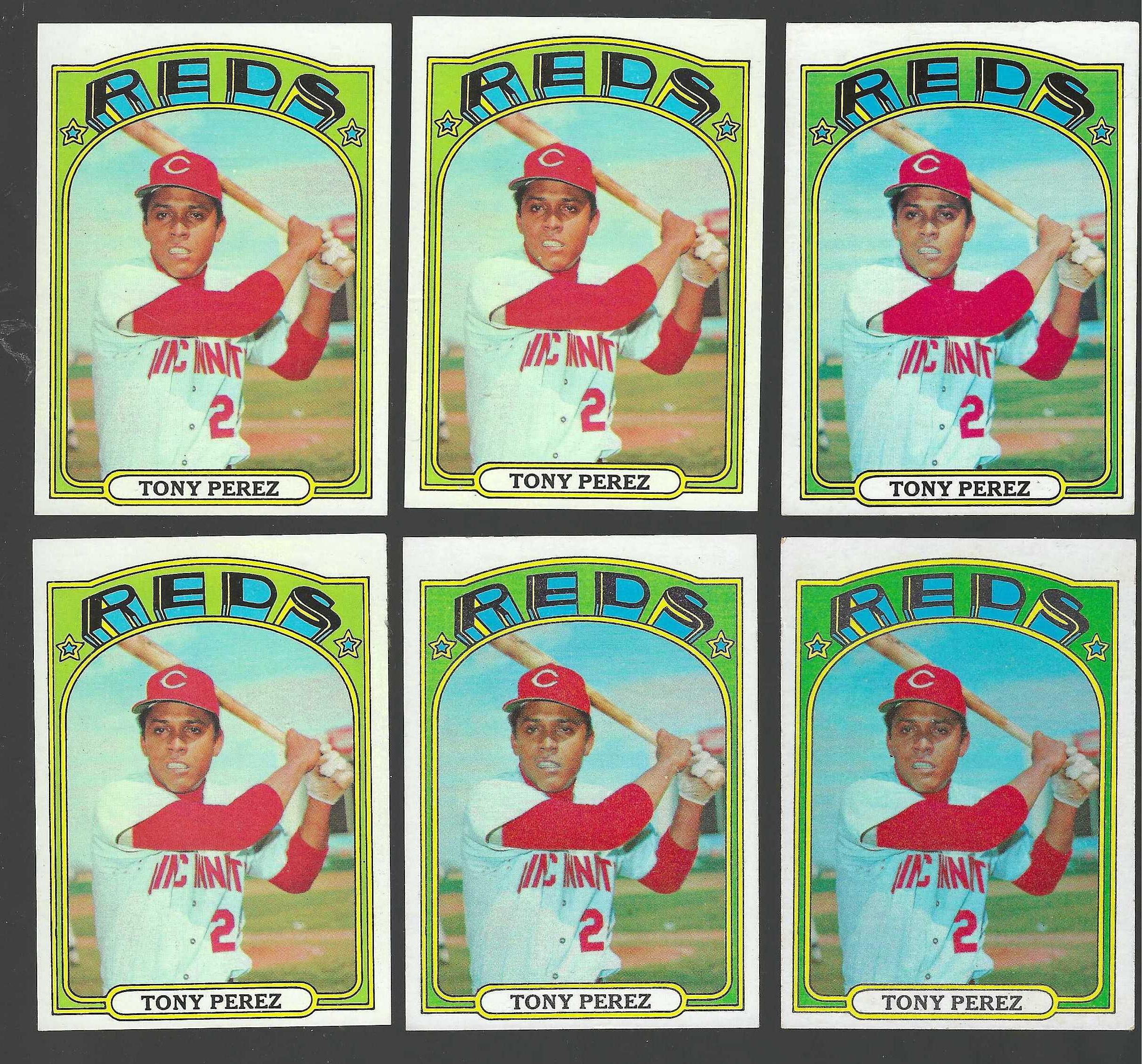 1972 Topps # 80 Tony Perez (Reds) Baseball cards value