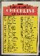 1972 Topps #478A Checklist #526-656 [VAR:Large Print Front]