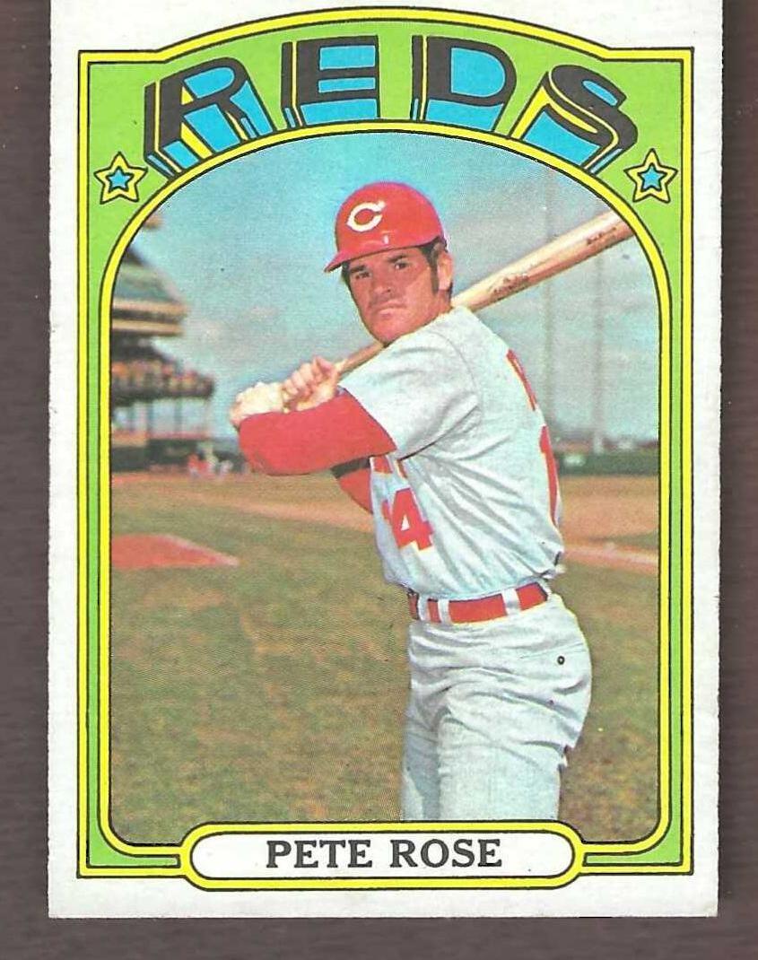 1972 Topps #559 Pete Rose (Reds) Baseball cards value