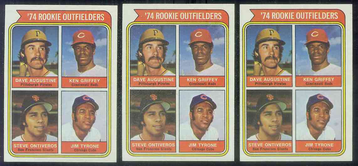 1974 Topps #598 Ken Griffey ROOKIE (Reds) Baseball cards value