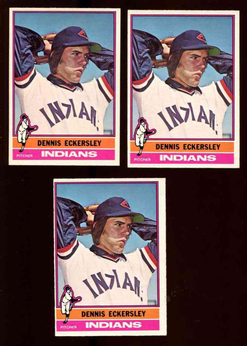 1976 O-Pee-Chee/OPC # 98 Dennis Eckersley ROOKIE (Indians) Baseball cards value