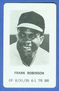 1970 Milton Bradley - Frank Robinson Baseball cards value