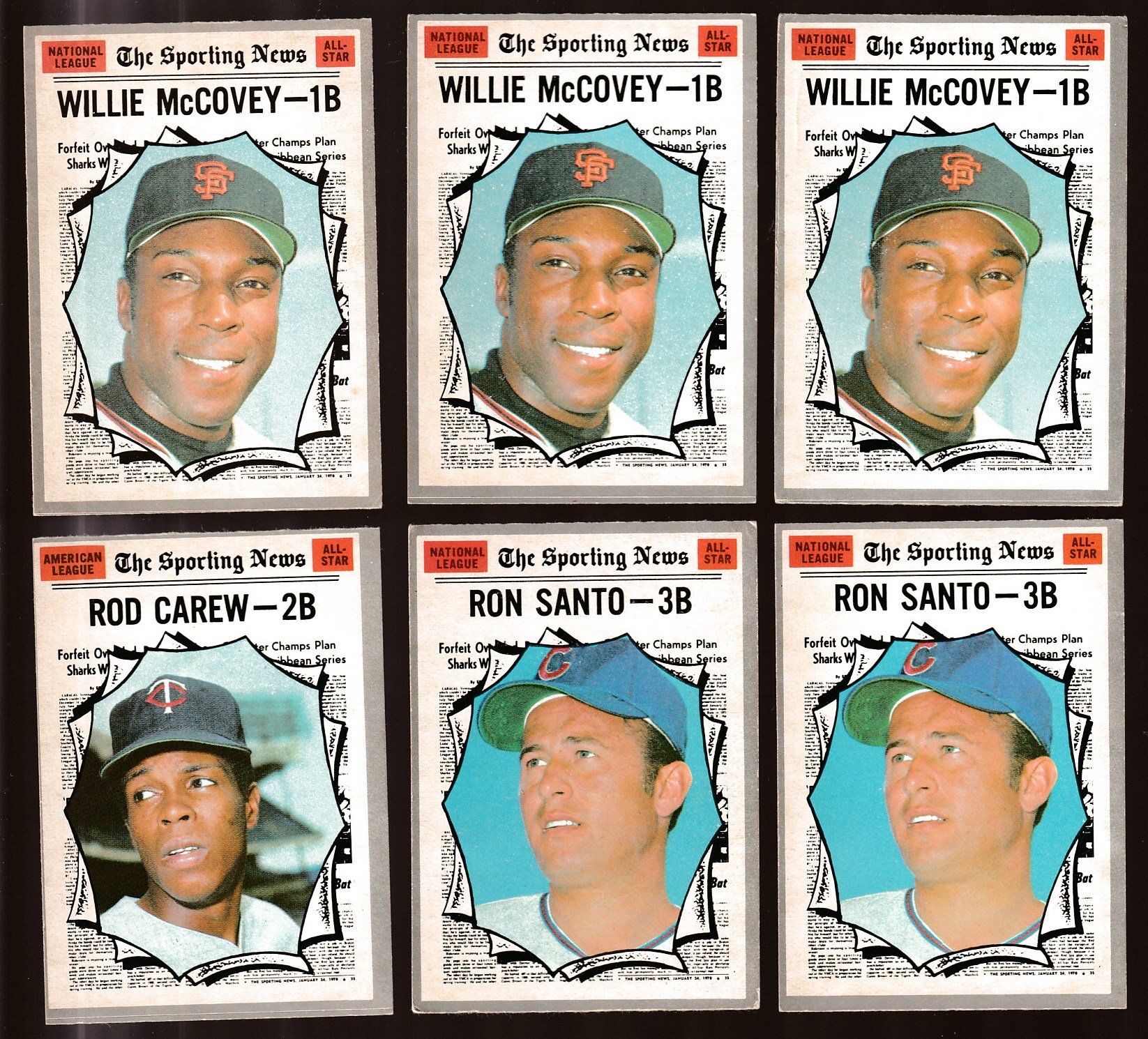 1970 O-Pee-Chee/OPC #454 Ron Santo All-Star (Cubs) Baseball cards value