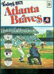  Braves - 1971 Dell MLB Stamp Album - Complete w/24 NM/MINT Stamps Baseball cards value