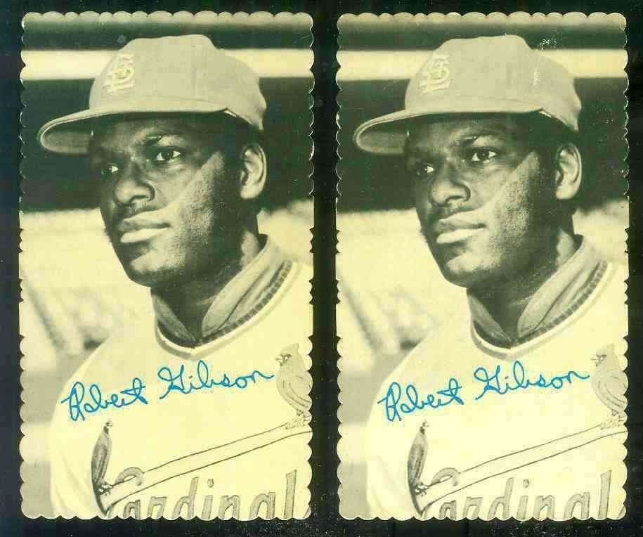 1974 Topps DECKLE EDGE # 3 Bob Gibson [WB] (Cardinals) Baseball cards value