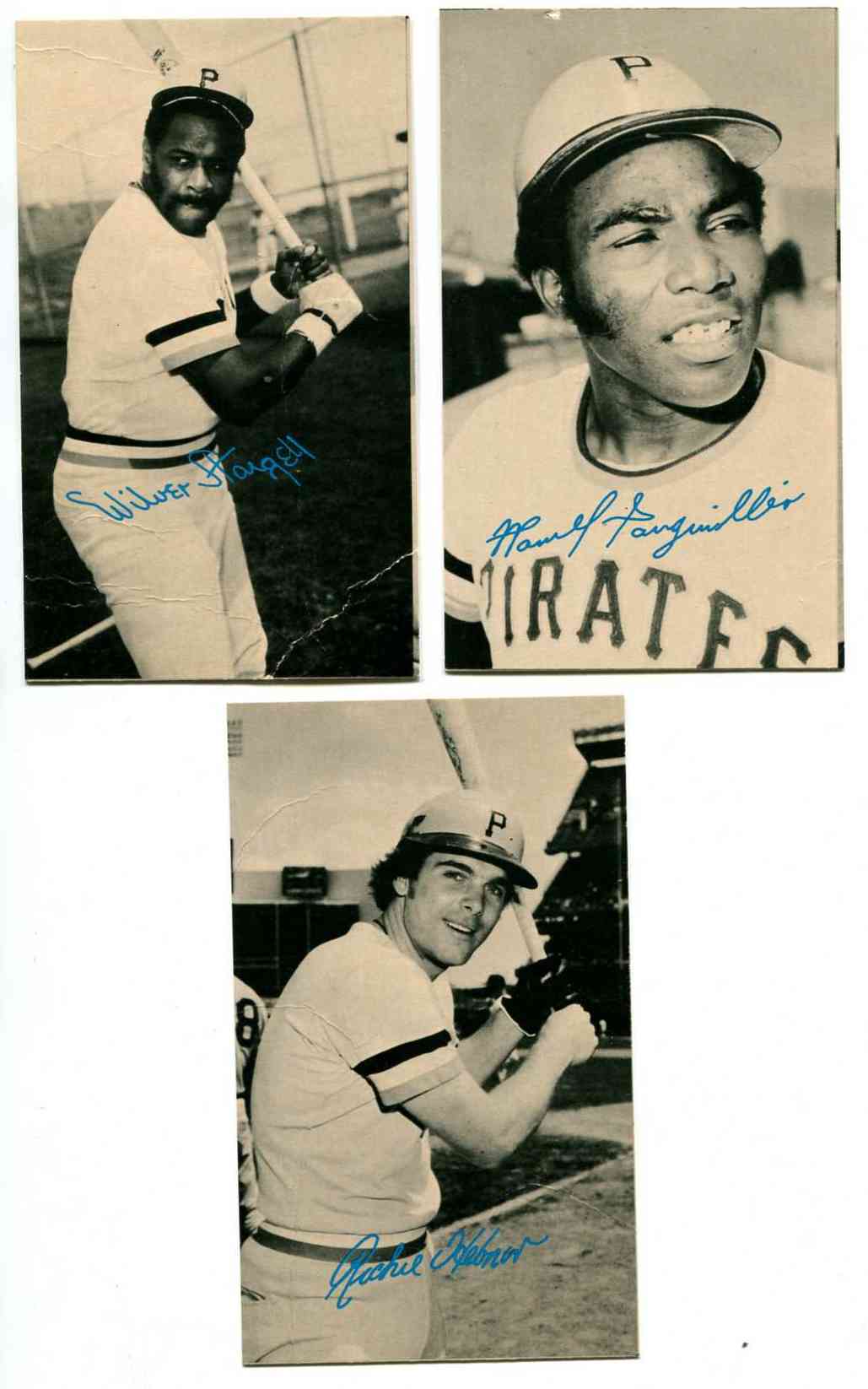  Pirates Team Set - 1974 Topps Deckle Edge PROOFS [WB] (3 cards) w/STARGELL Baseball cards value
