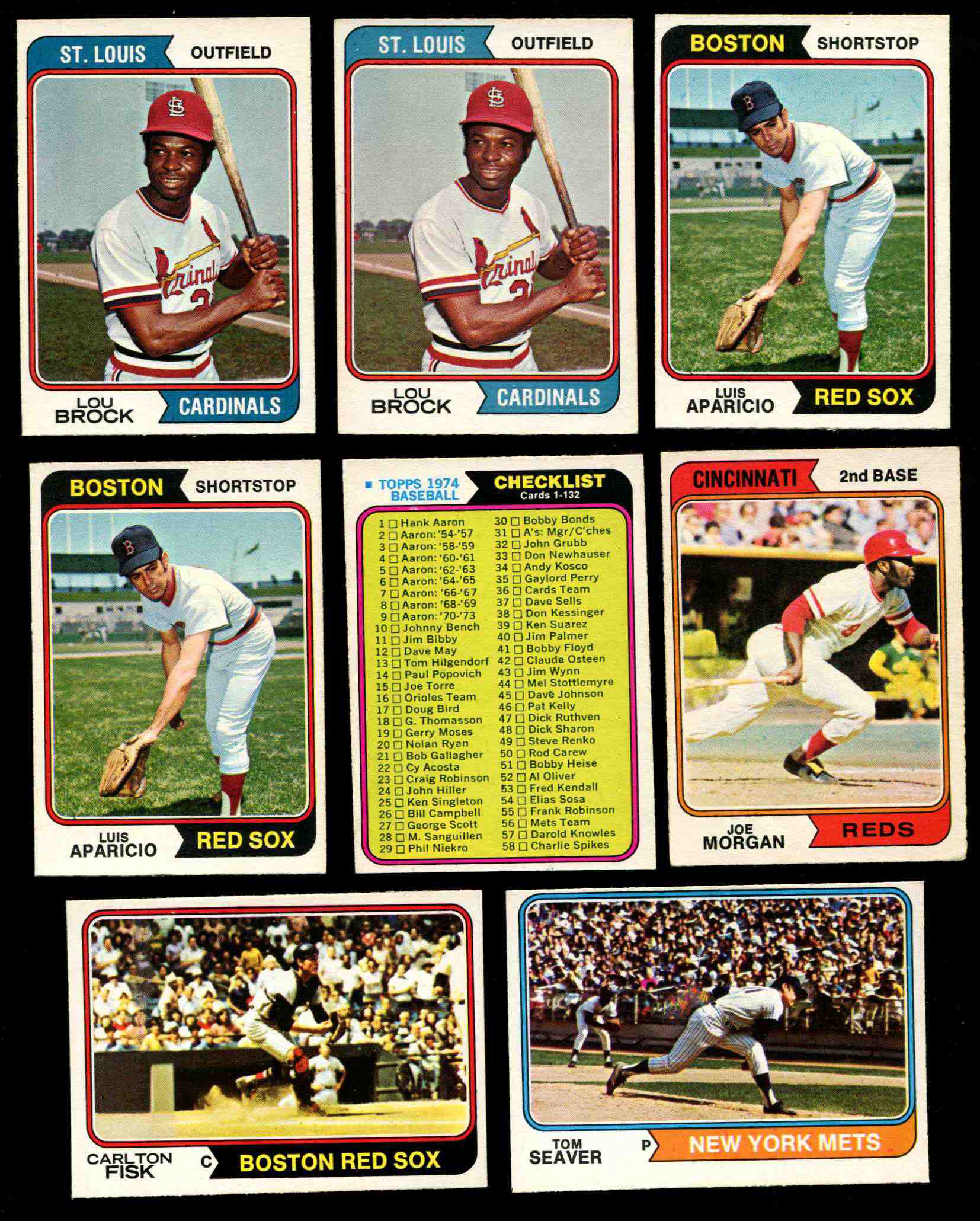 1974 O-Pee-Chee/OPC # 60 Lou Brock (Cardinals) Baseball cards value