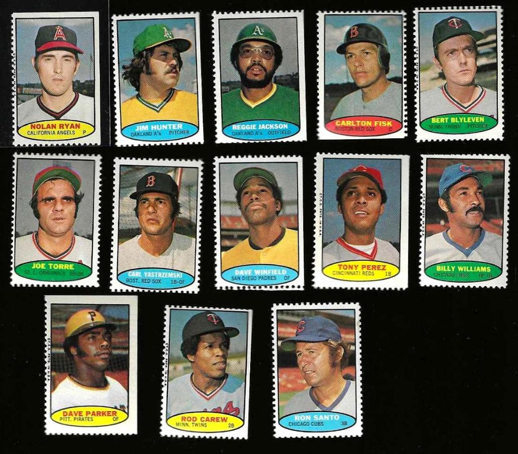 1974 Topps Stamps #147 Nolan Ryan (Angels) Baseball cards value