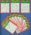 1974 Topps Team Checklists  -  COMPLETE SET of (24) (EX)