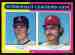 1975 Topps #312 Strikeout Leaders [#x] (Nolan Ryan/Steve Carlton)