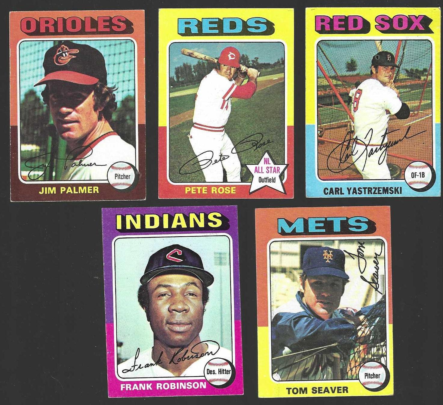 1975 Topps MINI #580 Frank Robinson [#z] (Indians) Baseball cards value