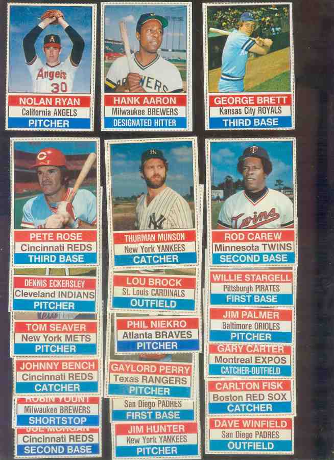   1976 Hostess  - NEAR SET lot of (124/150, missing only 26 cards) Baseball cards value