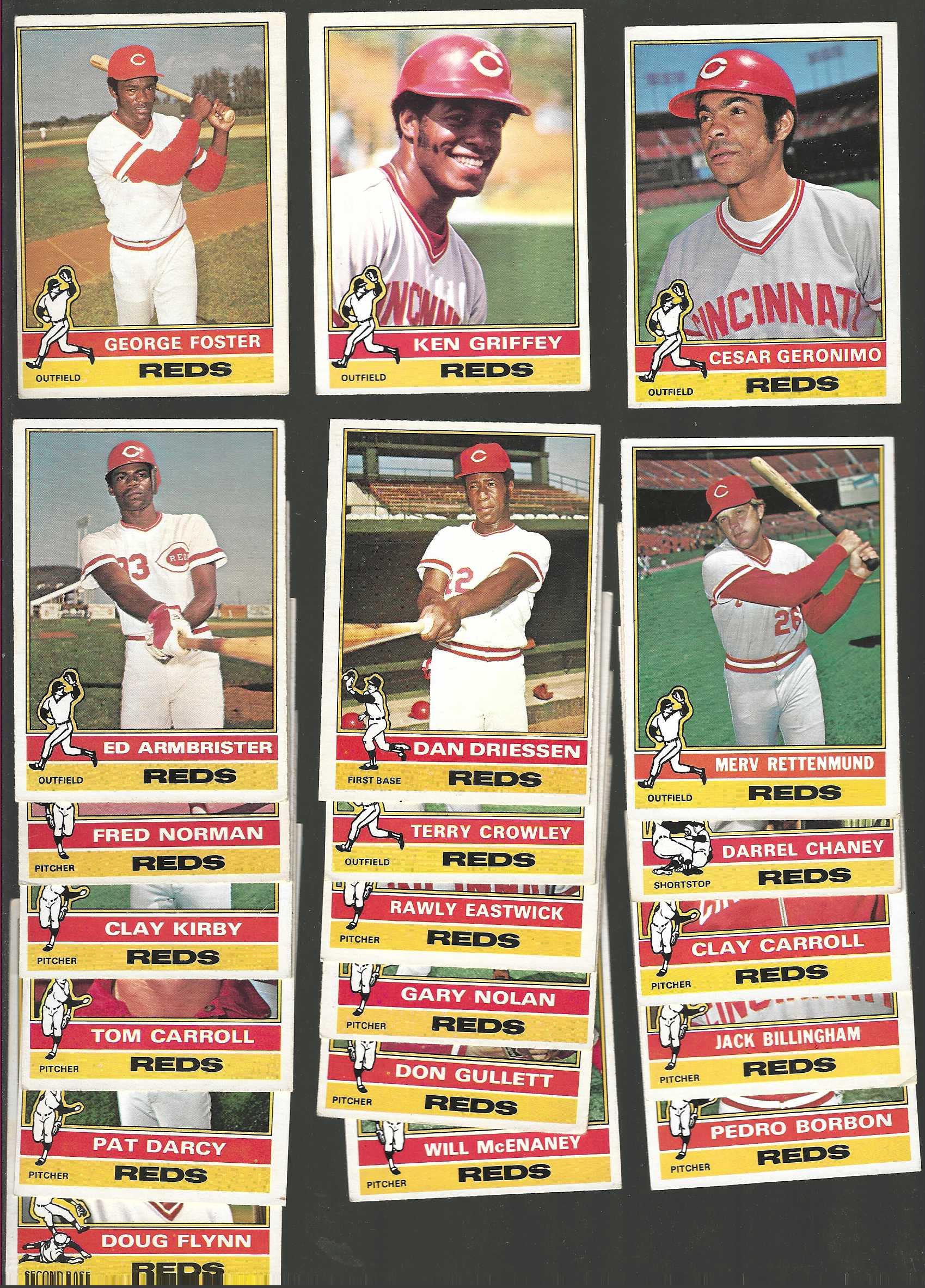  REDS - 1976 O-Pee-Chee/OPC - Starter Team Set (20/27) Baseball cards value