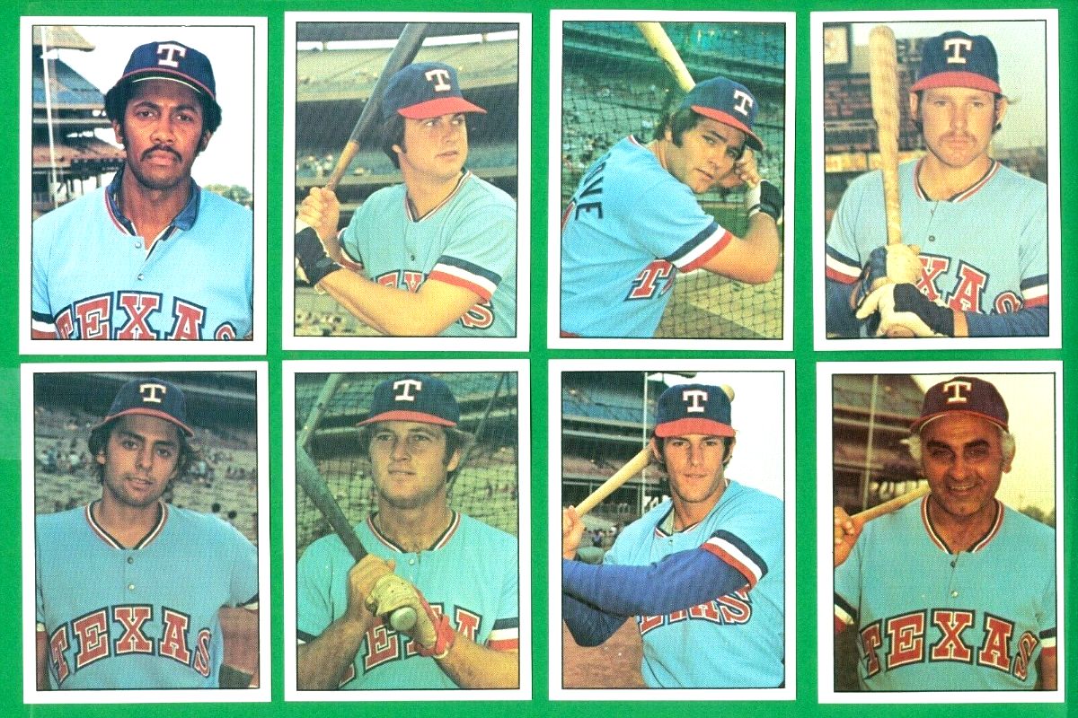 1976 SSPC  - Rangers COMPLETE TEAM SET (21) + (4) Bonus cards Baseball cards value
