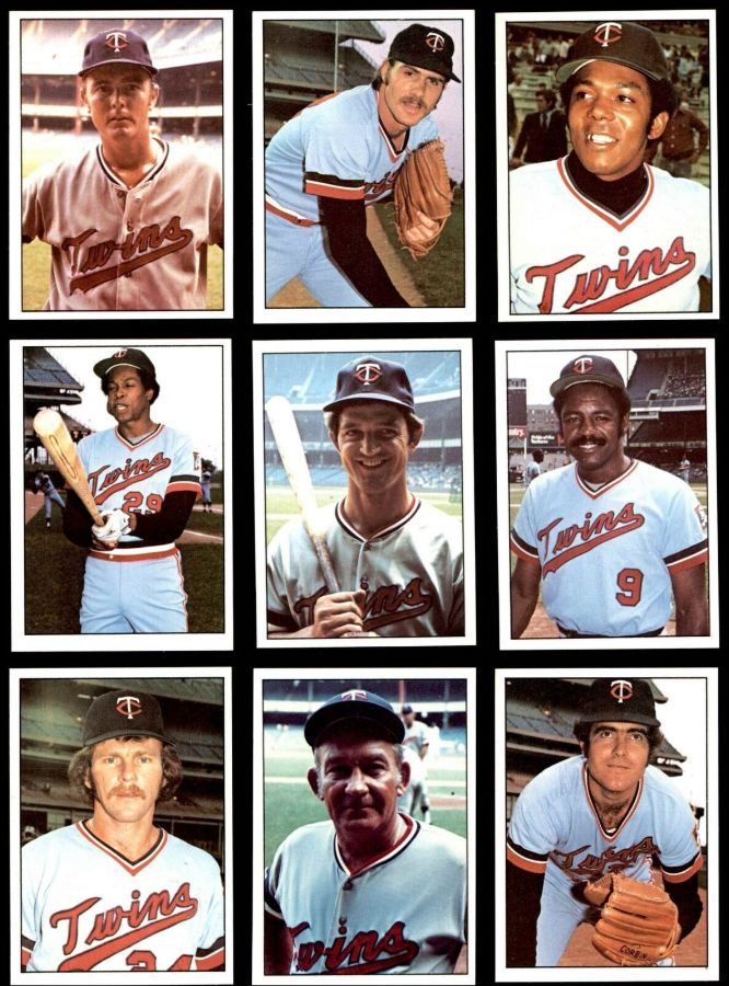 1976 SSPC  - Twins Near Complete Team Set (23/24) Baseball cards value