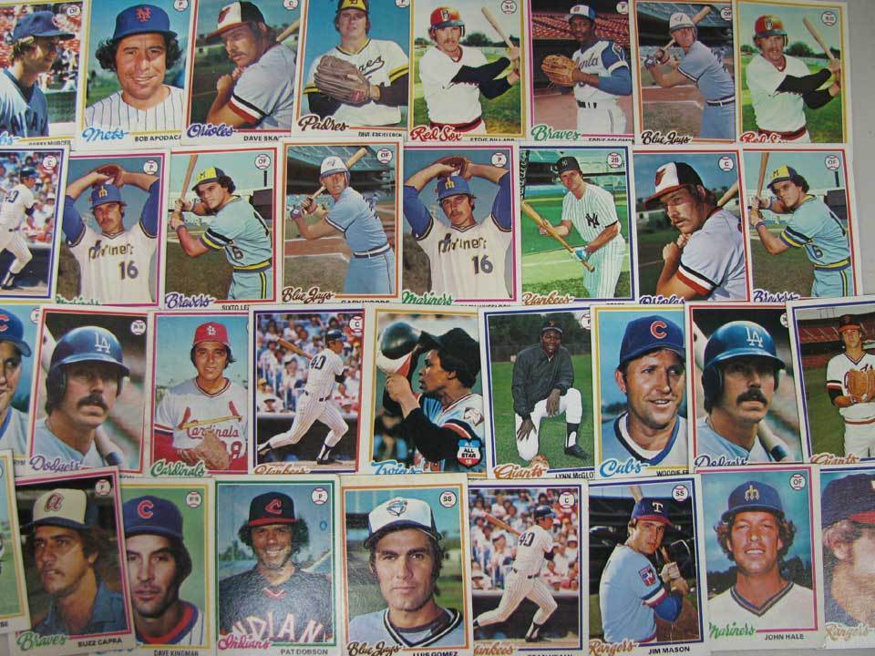  1978 Topps - Lot of (800+) assorted with STARS & HALL-OF-FAMERS !!! Baseball cards value