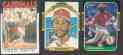  Ozzie Smith - 1980's - Lot [#a] of (9) different
